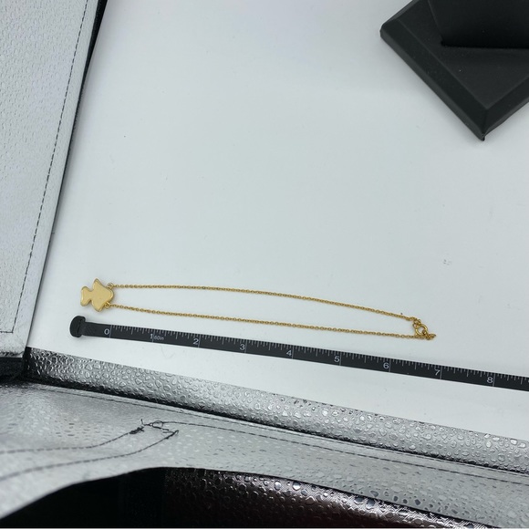 Vintage Mushroom Cream & Gold Necklace - Picture 5 of 6